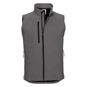 Russell Mens 3 Layer Casual Zip up Bodywarmer Soft Shell Gilet Vest Jacket / Tit
